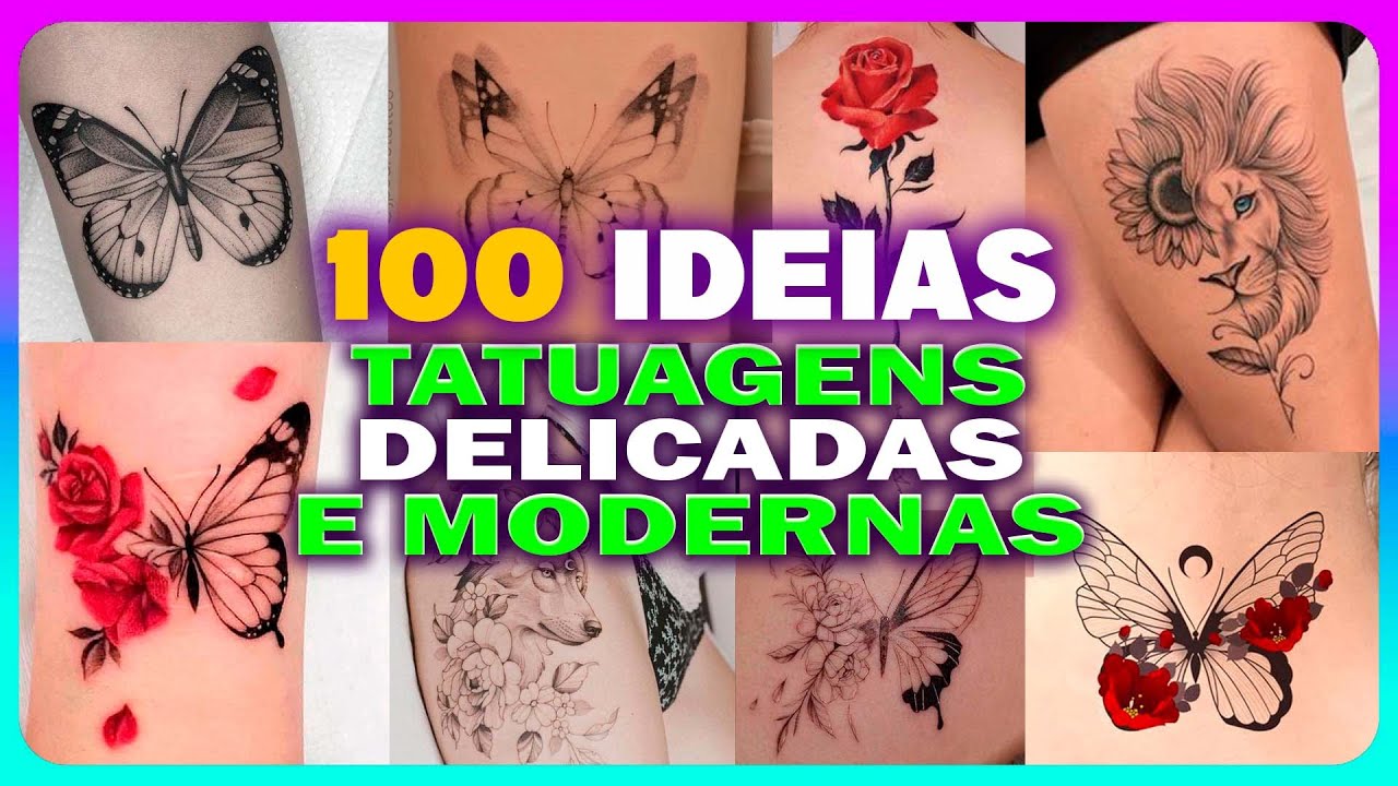 TATUAGEM FEMININA: Tatuagens que Estão Bombando - Conheça as Tendências que Vão te Surpreender!