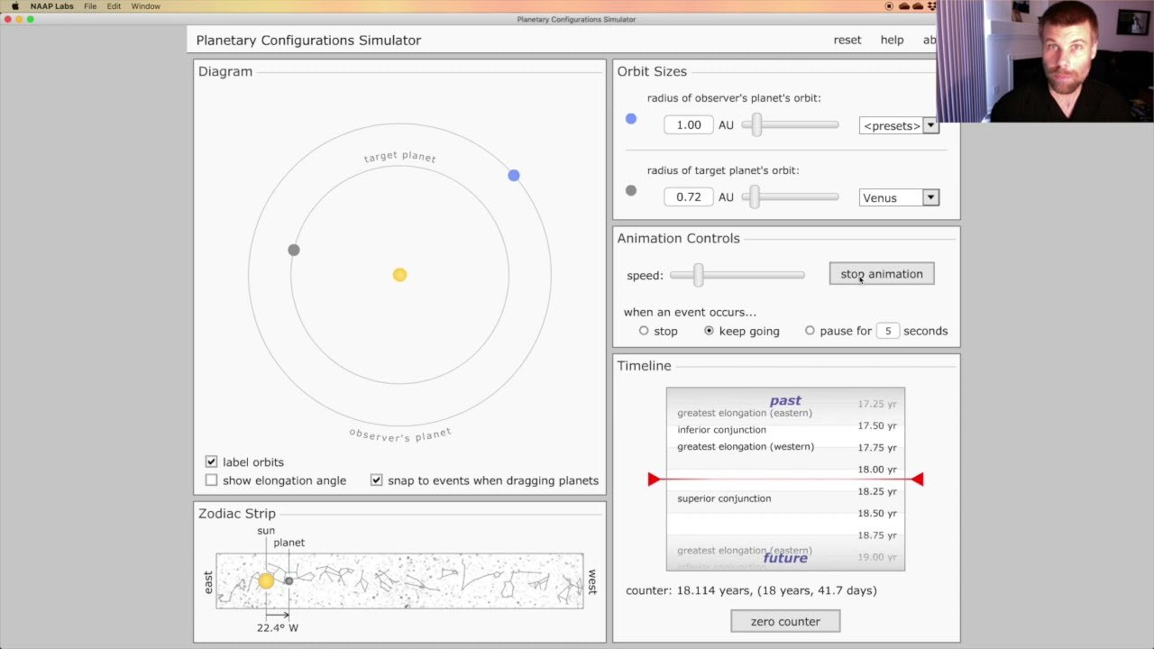 Apparent Retrograde Motion – Full Screen