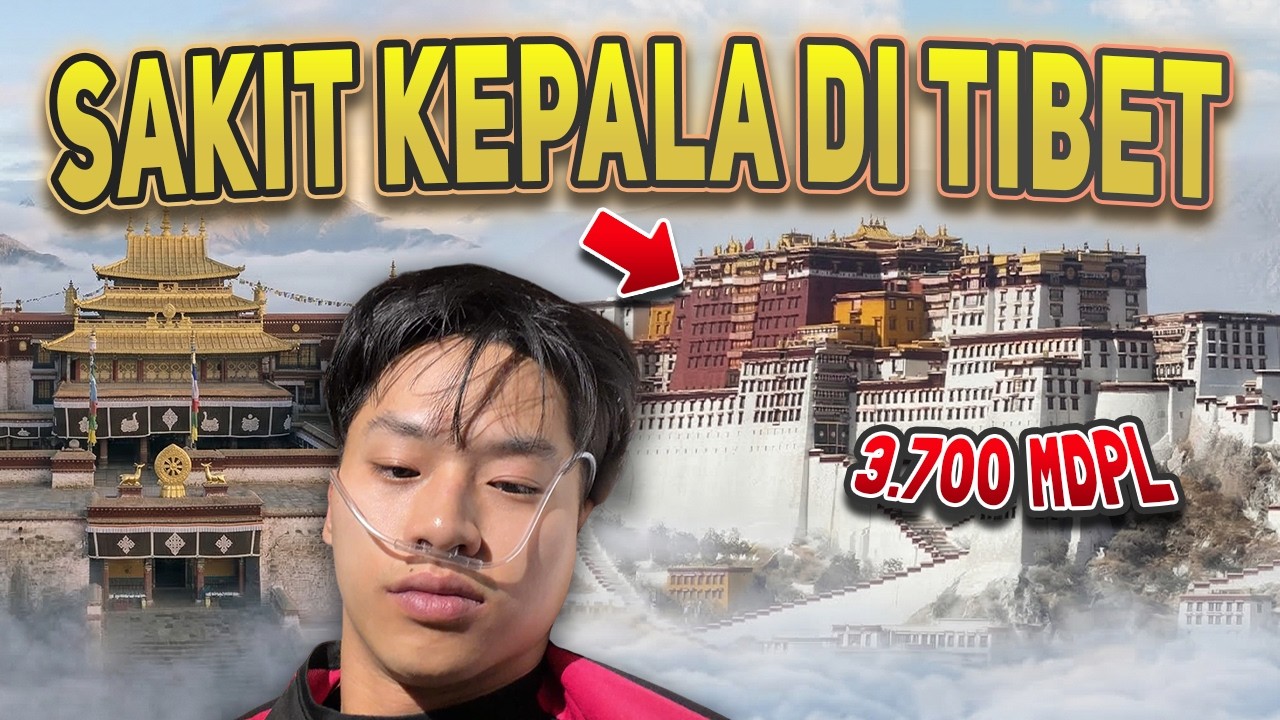 Oksigen TIPIS😱⁉️ Hari Pertama di Lhasa, Sang Ibu Kota TIBET🇨🇳 Berkunjung ke Kuil JOKHANG & BAKHOR🪷