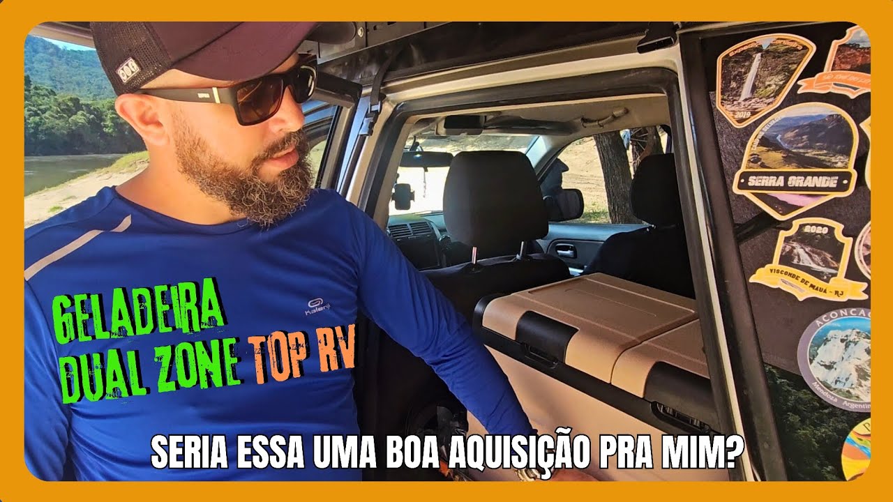 GELADEIRA AUTOMOTIVA 12v COM CONGELADOR.
