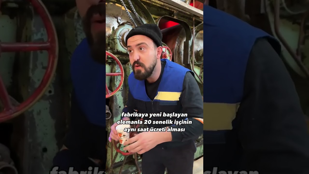 Fabrikaya Yeni Başlayan Elemanla 20 Senelik İş&ccedil;inin Aynı Saat &Uuml;creti Alması - Oğuzhan Alpdoğan