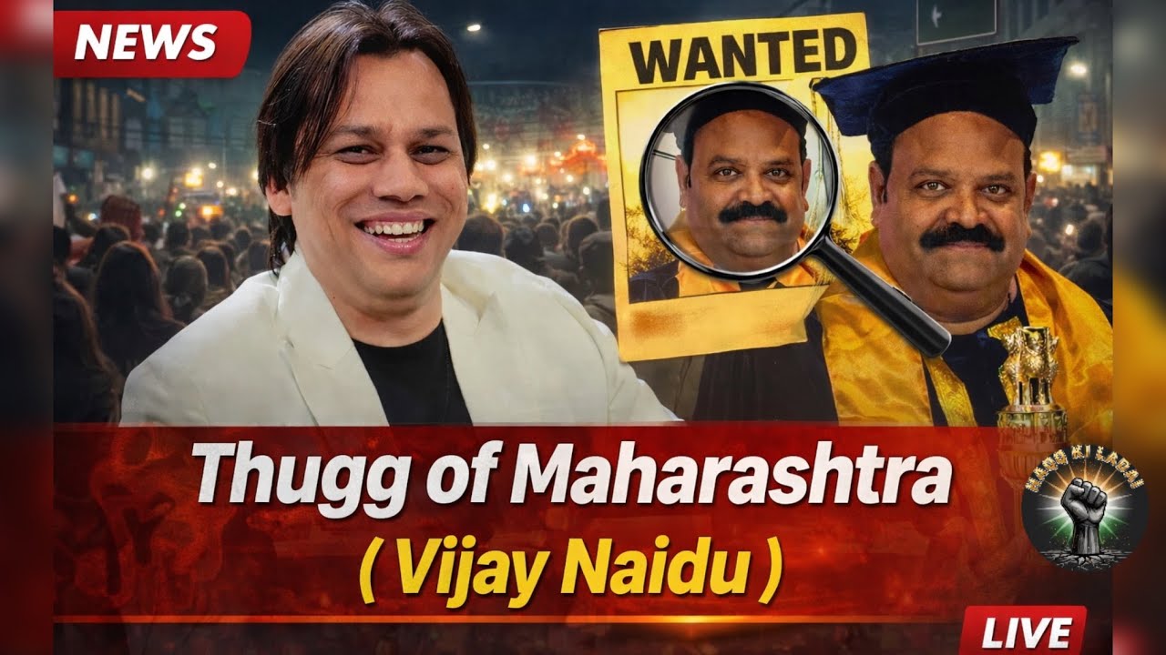 🚨 Lavish Choudhary Ka Leader Vijay Naidu? Thugg of Maharashtra | Full Expose | Haqq Ki Ladai 