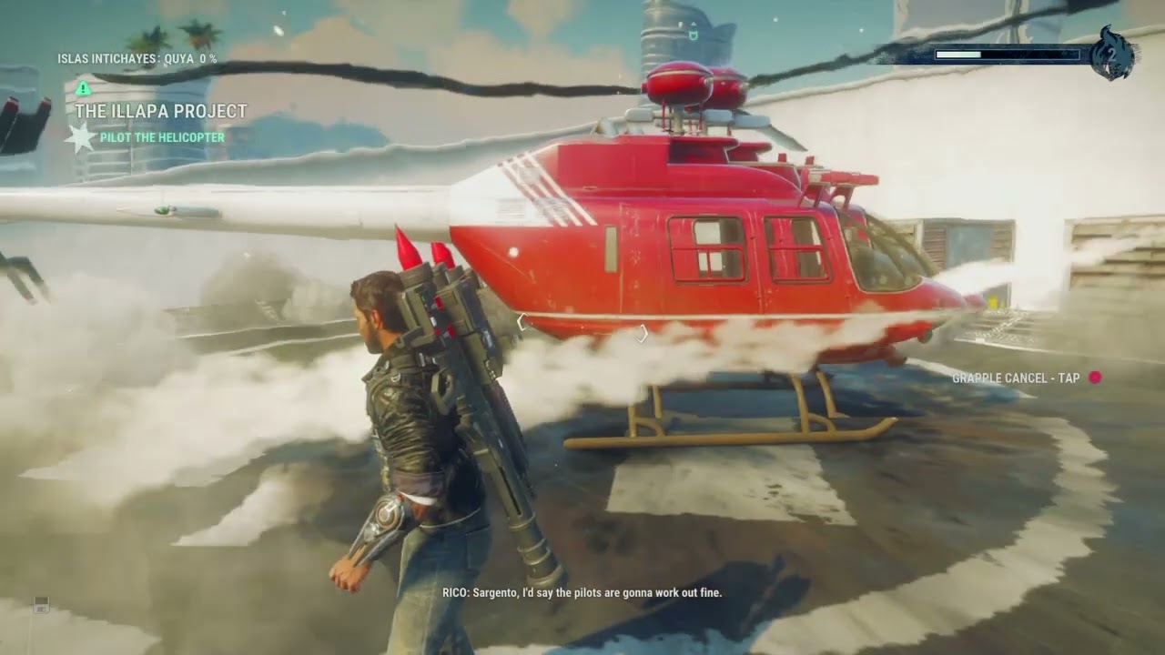 Just Cause 4  gamplay how to get supply drops (the illapa project)