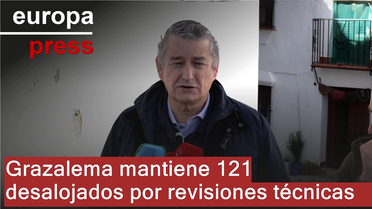 Grazalema mantiene 121 desalojados a la espera de revisiones técnicas en sus viviendas