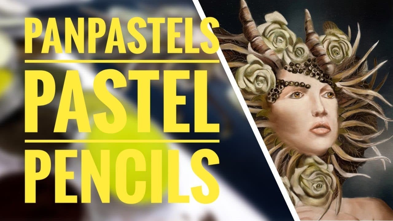How to Use Brushes with PanPastels and Pastels Pencils