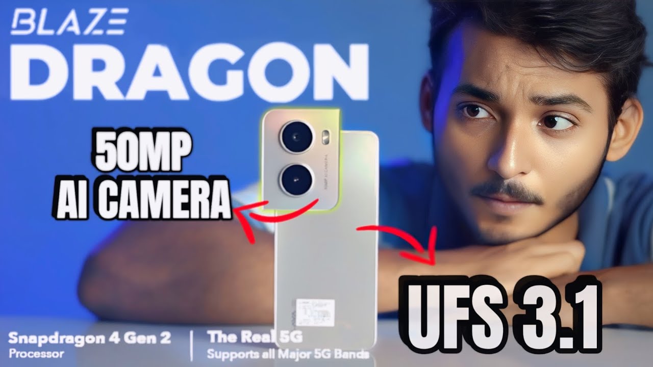 Lava Blaze Dragon Unboxing & First Look⚡Snapdragon 4 Gen 2, 120Hz, UFS 3.1@8,999*!