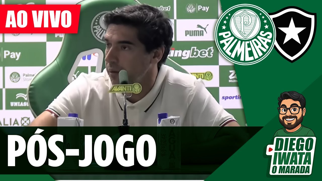 PÓS-JOGO PALMEIRAS X BOTAFOGO | BRASILEIRÃO 2026