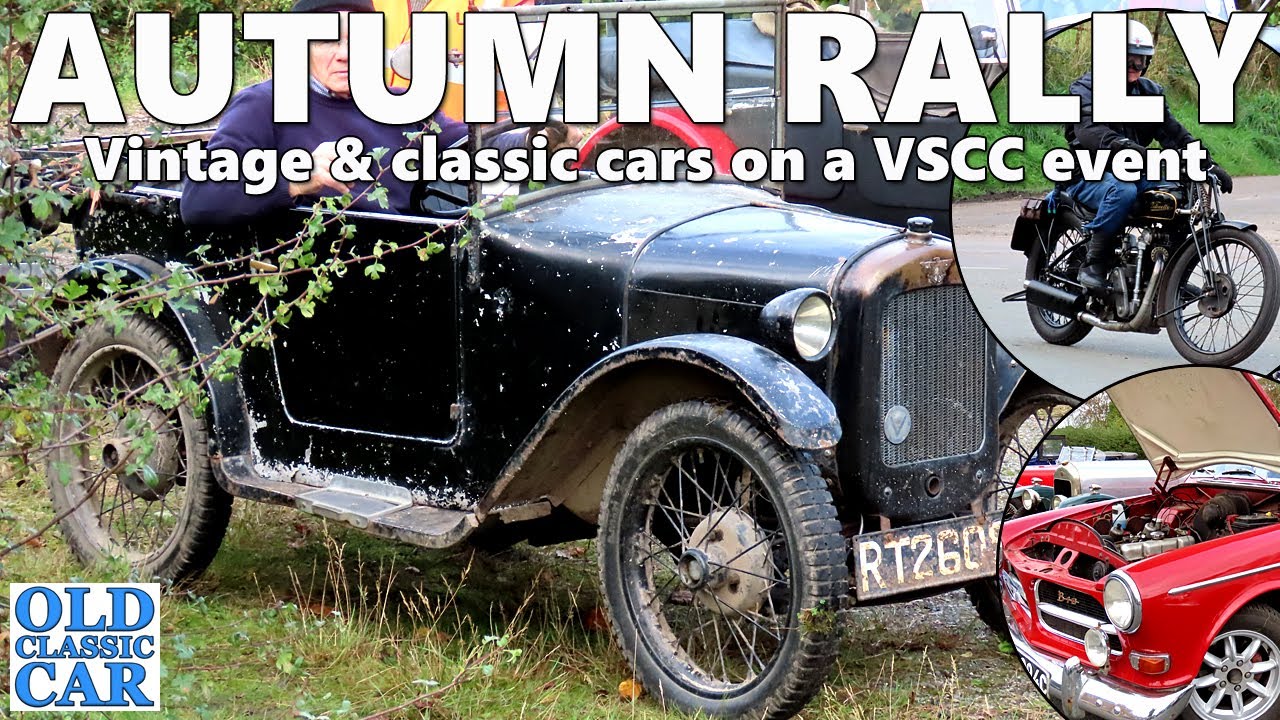 Классические и винтажные автомобили участвуют в осеннем ралли VSCC Cheshire 2021 | Клуб винтажных...