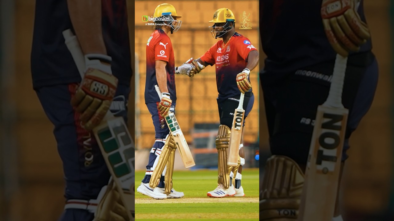 Tim David and Romario in the practice match | IPL 2026 | RCB Bold Diaries