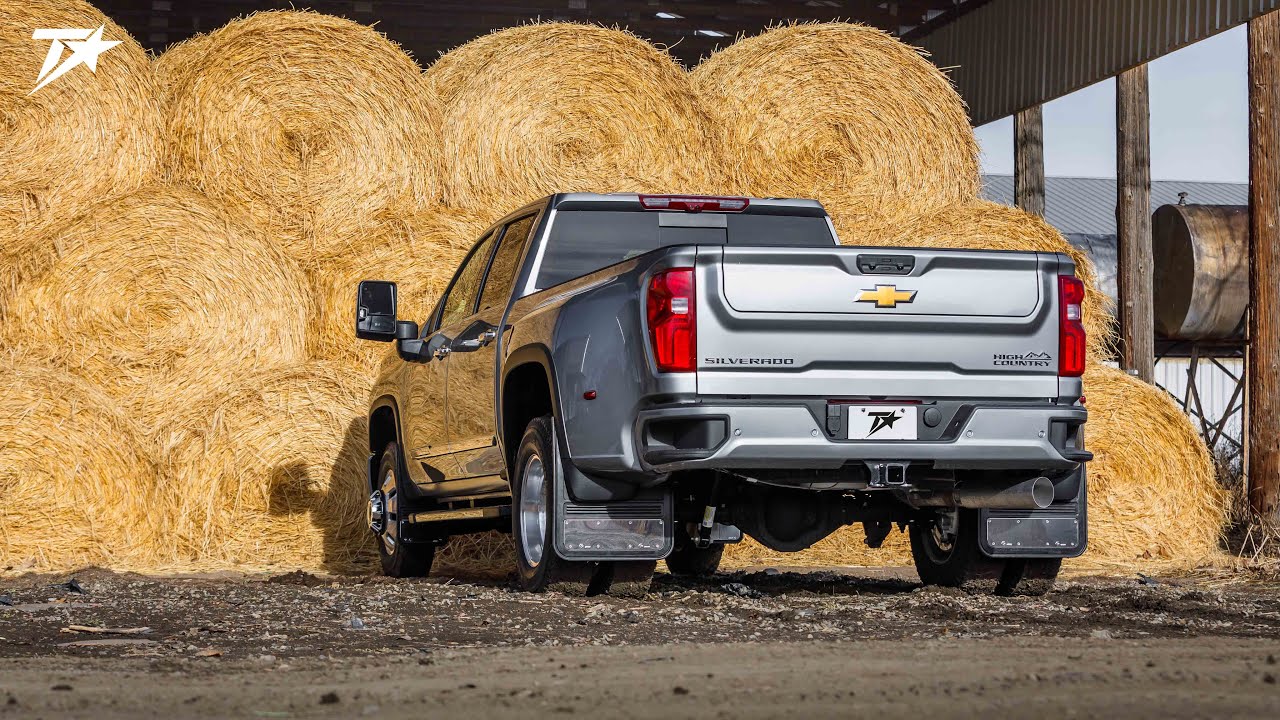 Gatorback Mud Flaps for 2024-C Silverado/Sierra Dually with Liner - Installation