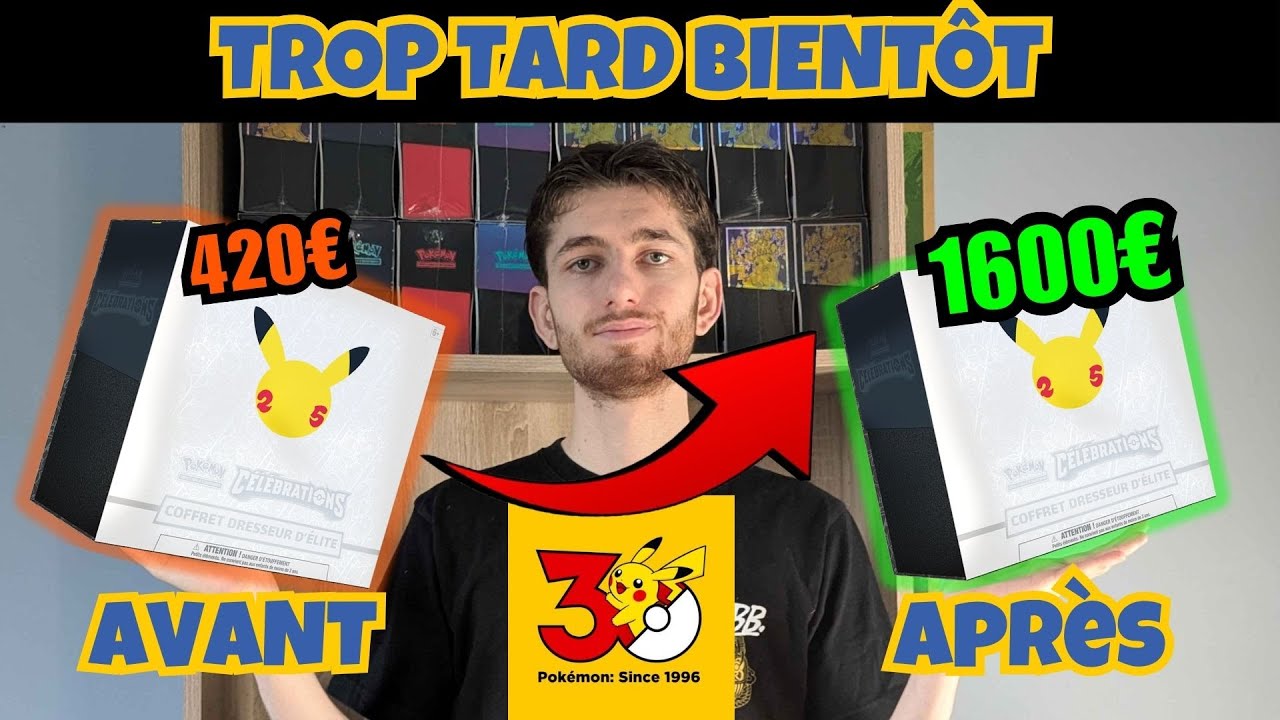 30 ans de Pokémon : ces investissements à acheter MAINTENANT 🚨