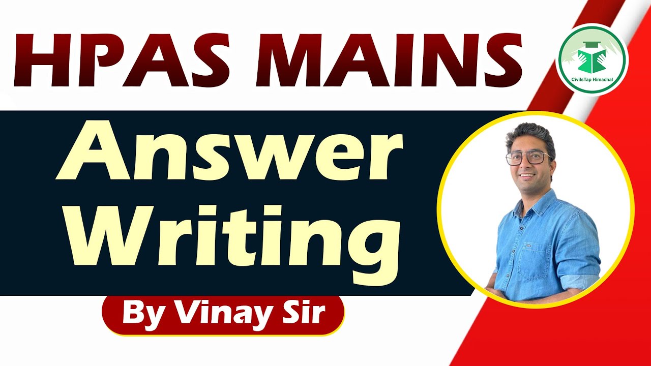 HPAS/HAS Mains Answer Writing || One Question a Day || Himachal Pradesh Administrative Services