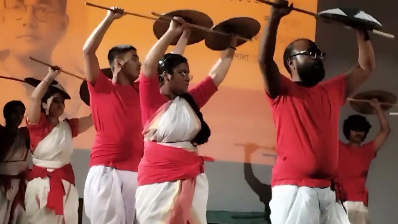 ঢালিনৃত্য। নেতাজির জন্মদিন উপলক্ষে #dance #netajisubhas #dancevideo #নাচ 