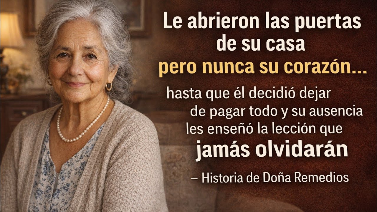 Le abrieron las puertas de su casa pero nunca su corazón… hasta que él decidió dejar de pagar todo..