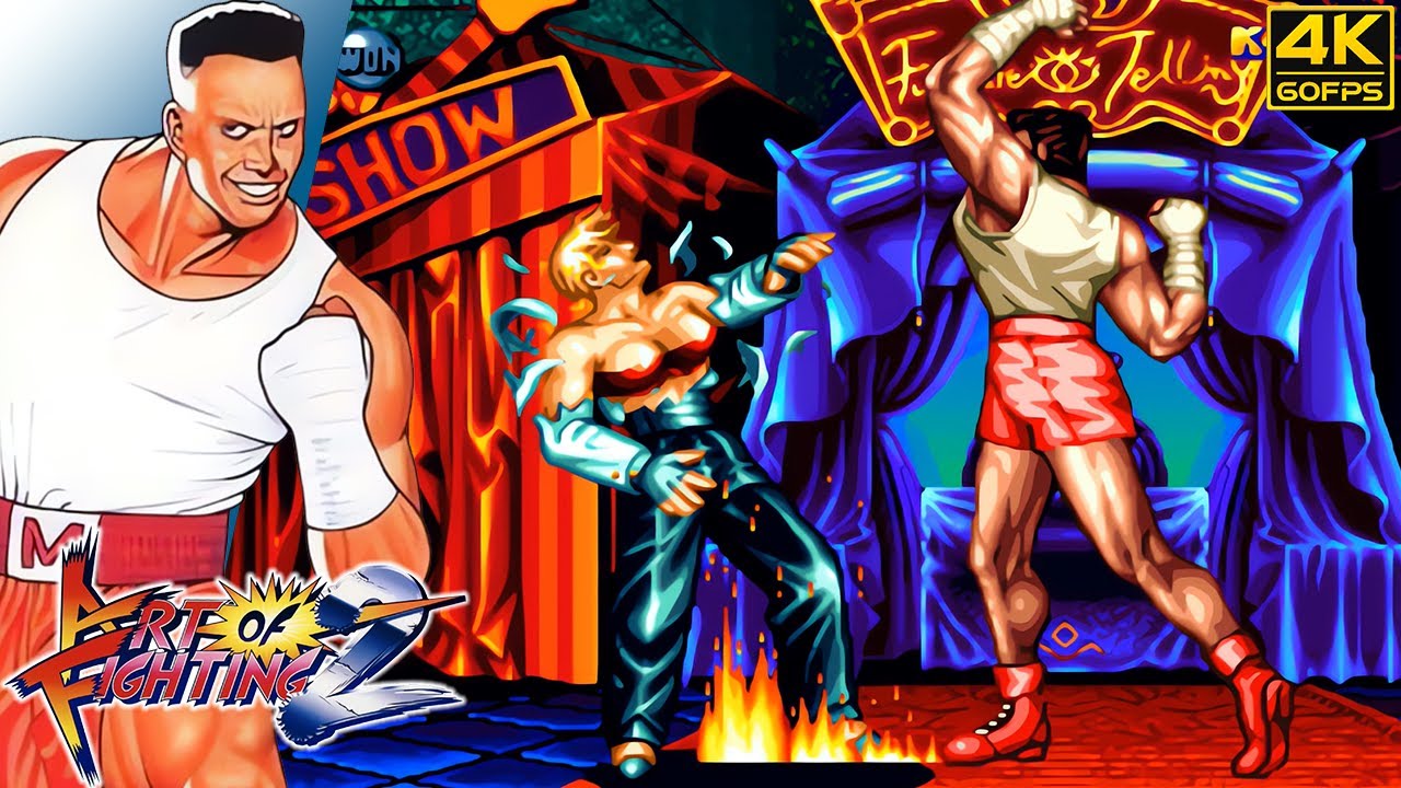Art of Fighting 2 - Mickey (Arcade/JPN/1994) 4K 60FPS