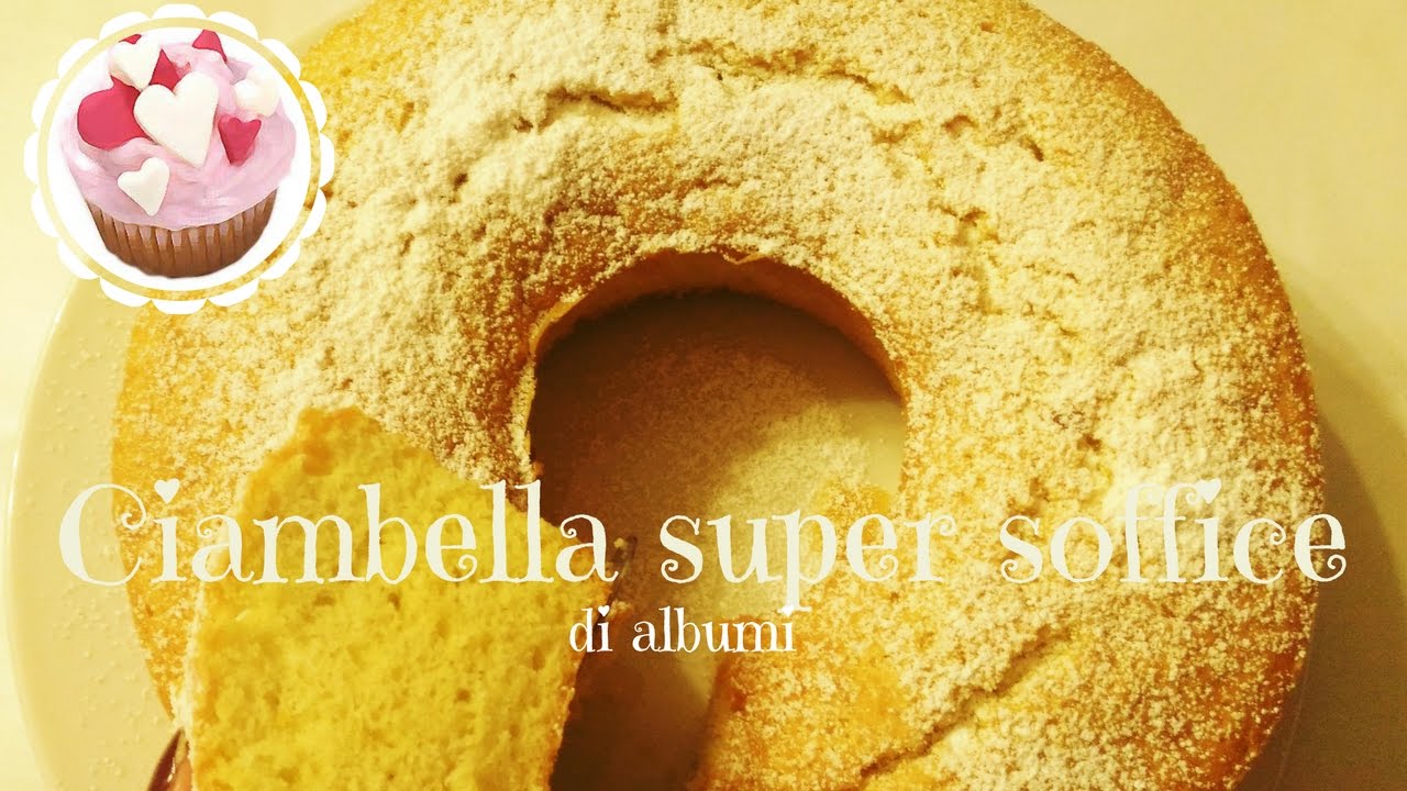 CIAMBELLA SUPER SOFFICE DI SOLI ALBUMI | COME RICICLARE GLI ALBUMI AVANZATI