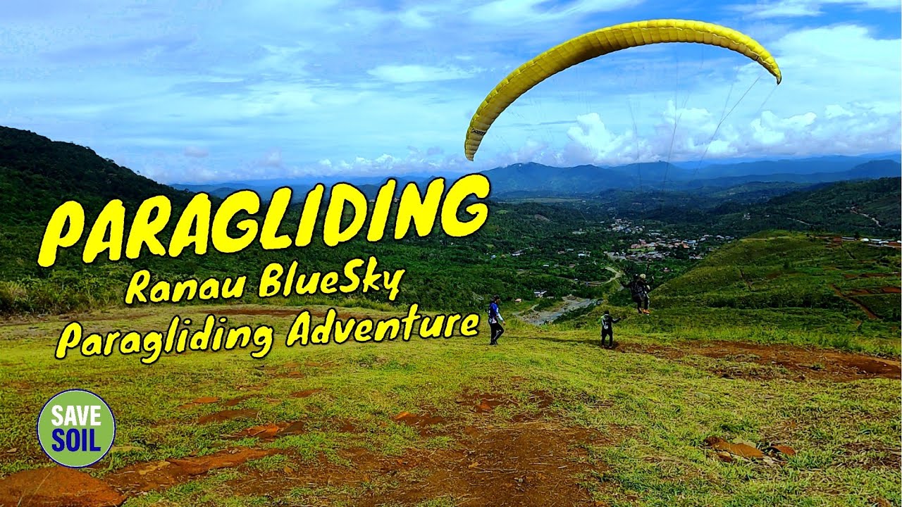#PARAGLIDING (EP1) RANAU BLUE SKY PARAGLIDING ADVENTURE, SABAH.