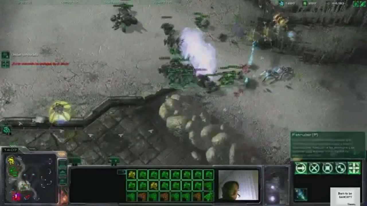 Starcraft 2 - Live 2.0 -2vs2- SrChincheto77 (T) milicua (R) invitado Alexby11 - fragmento streaming