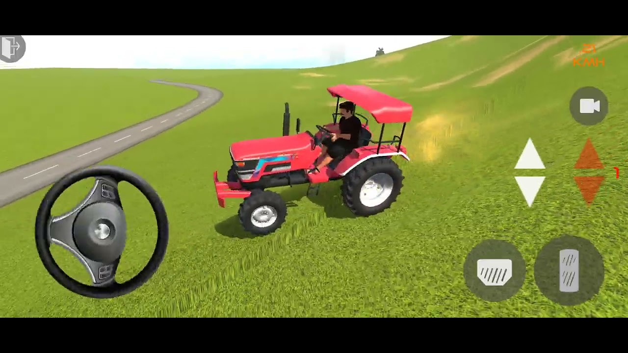 Indian Tractor Driving 4 टैक्टर वाला गेम | अच्छा गेम tractor खेत को जोता गया गेम्स | gamer43