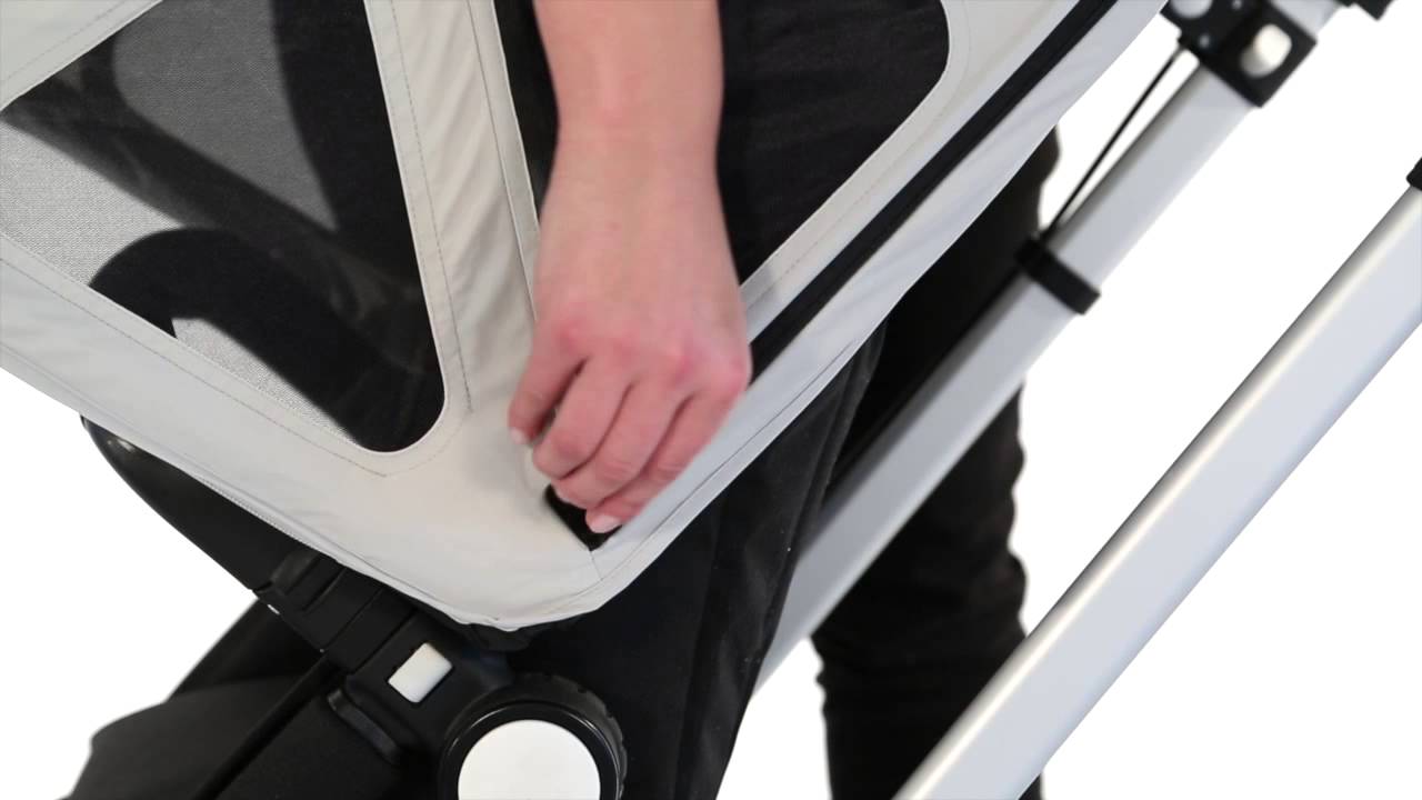 how to use the bugaboo breezy sun canopy