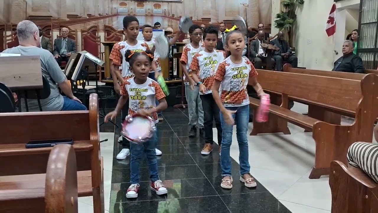 Grupo dos Pandeiros Ministério Infantil- Fogo no Altar 🔥