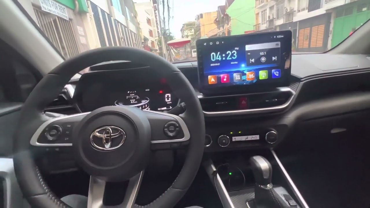 TOYOTA RAIZE 360 camera android head unit