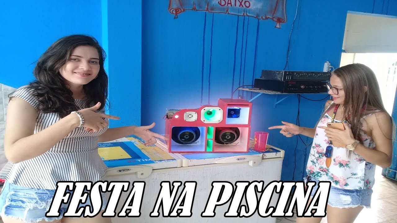 mini caixa trio fazendo a festa na piscina ! Daily vlog