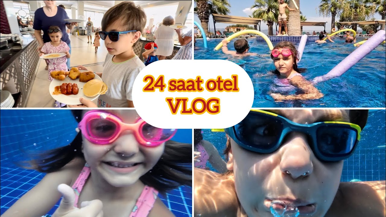 24 SAAT  OTELDE NELER YAPTIK 💦🌊🏄‍♂️DUJA OTELDE AQUA PARK HAVUZ KEYFİMİZ.OTEL EĞLENCEMİZ SİZLERLE🥰