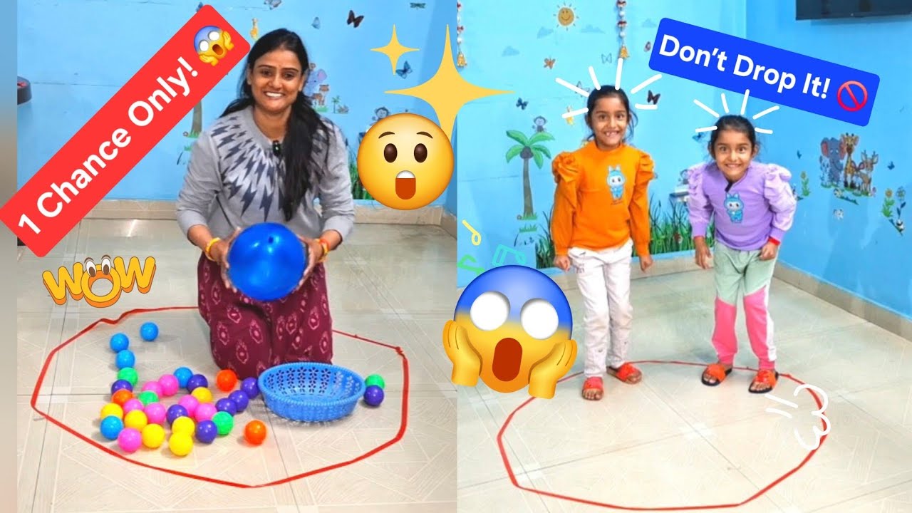 Kids Fun Learning 👧👦 | In Out, Long Jump & Balloon Games