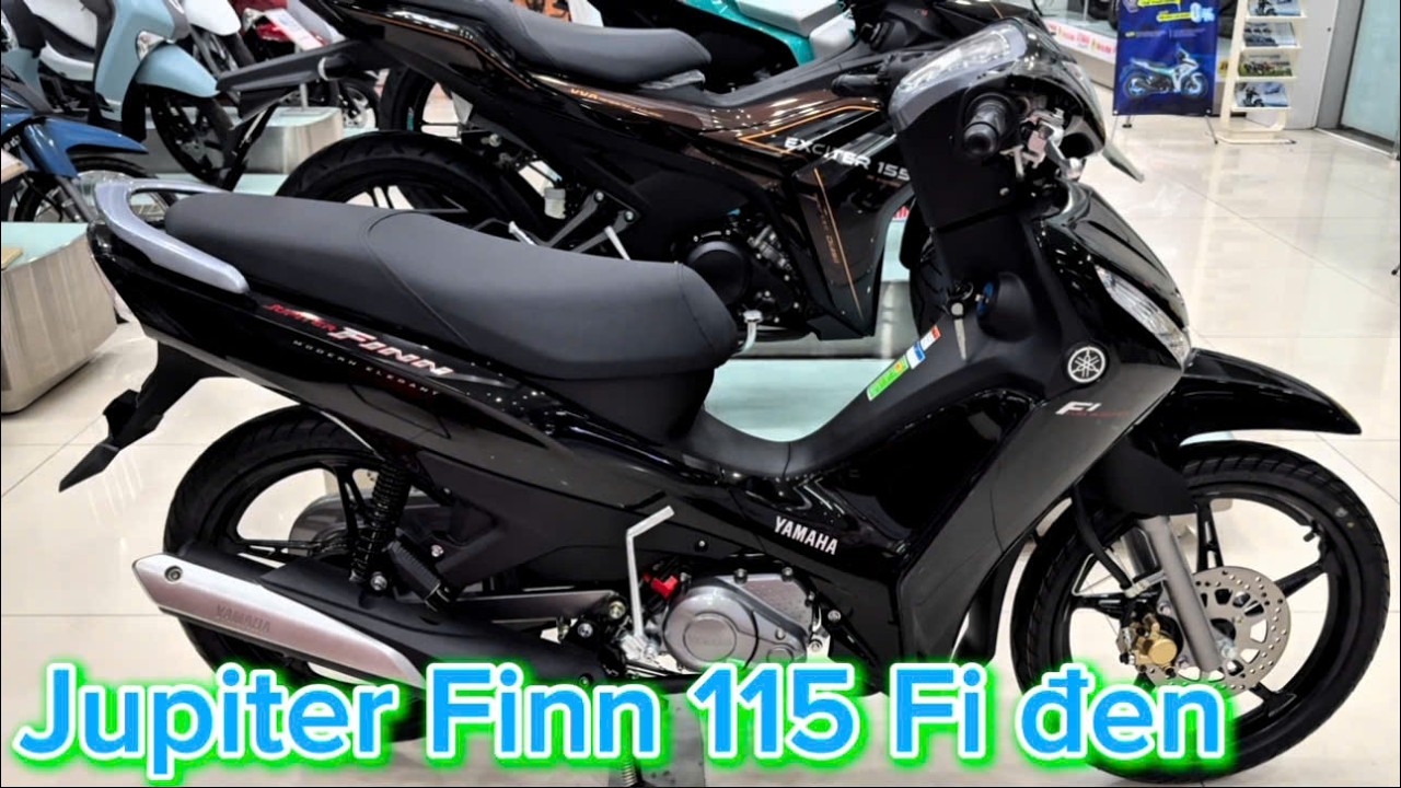 Gi&aacute; Xe Yamaha Jupiter Finn 2026 Đen| B&igrave;nh Exciter