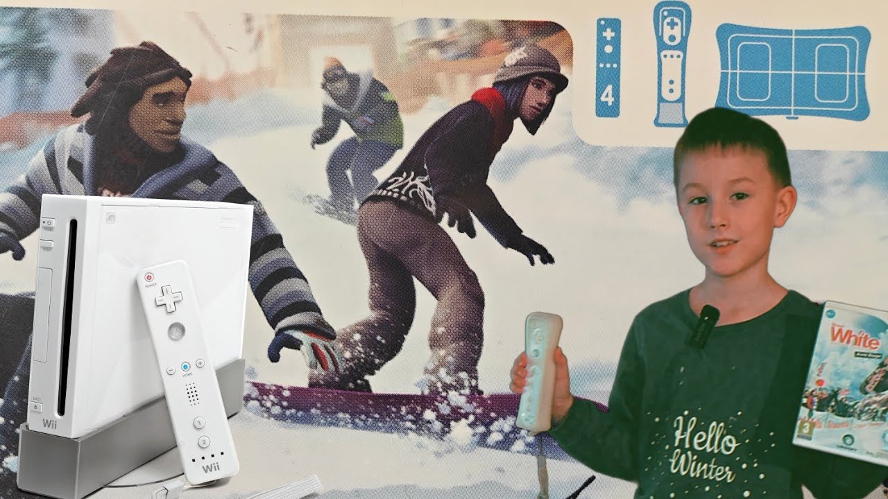 Nintendo Wii. Игра Shaun White Snowboarding. Играем с Wii Balance Board