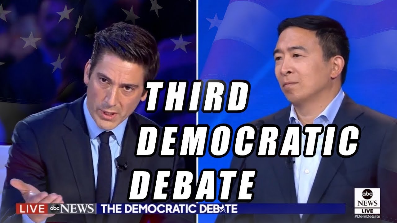 All Of Andrew Yang At The Third Democratic Presidential Debate