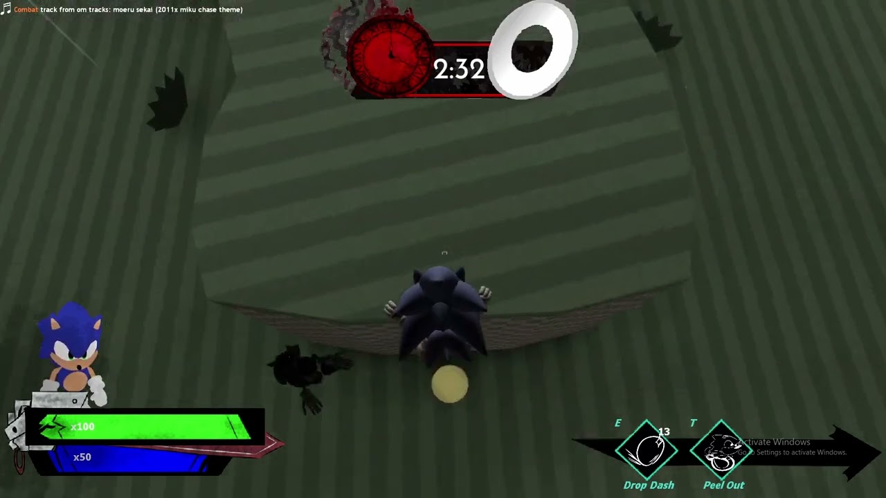 Sonic on TD Green Hill: Outcome memories in Garry's Mod