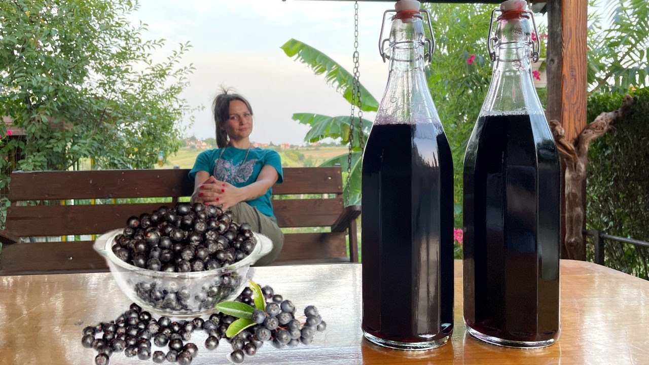 Refreshing (Aronia Berry) Chokeberry Antioxidant Syrup