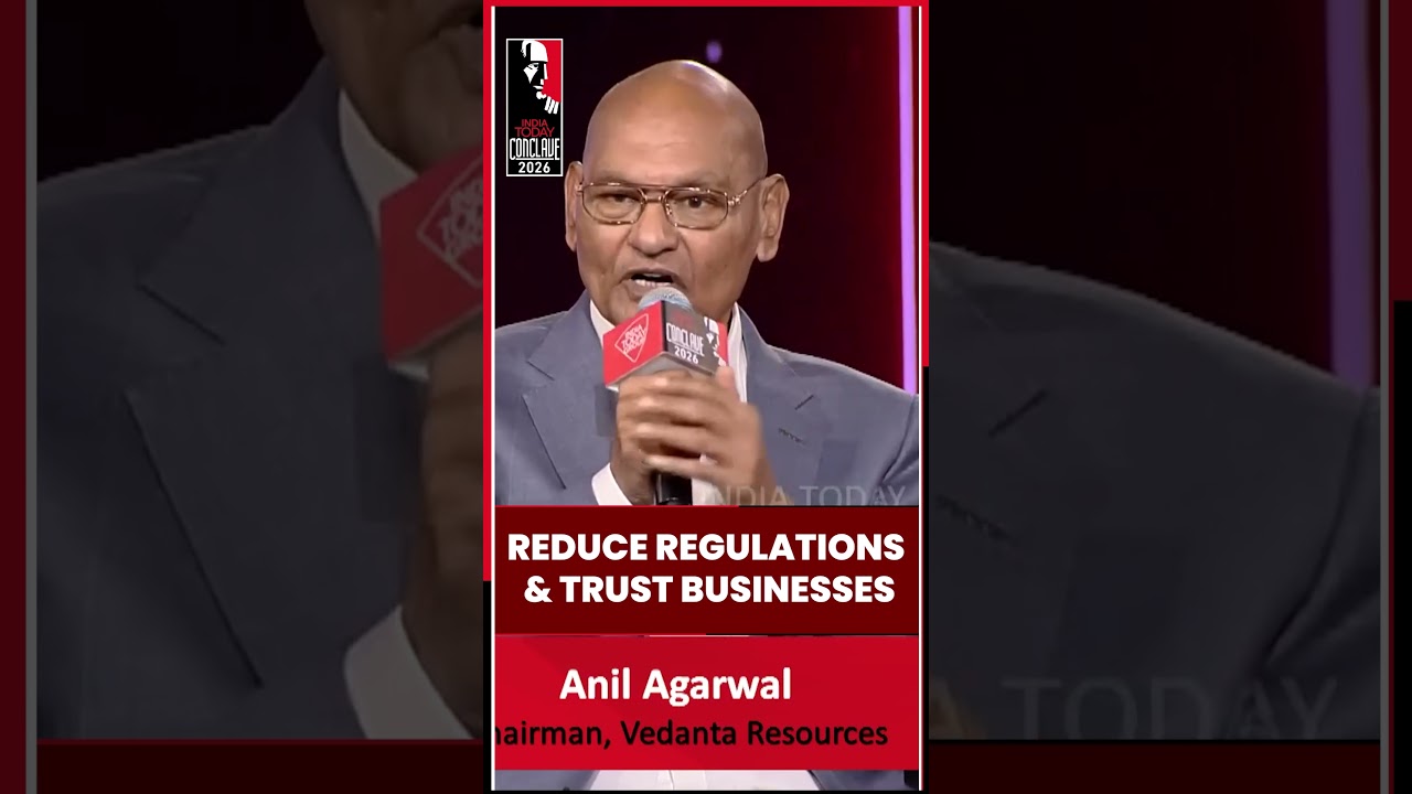 Anil Agarwal | India&rsquo;s Path to Self-Reliance | Energy Security | India Today Conclave 2026
