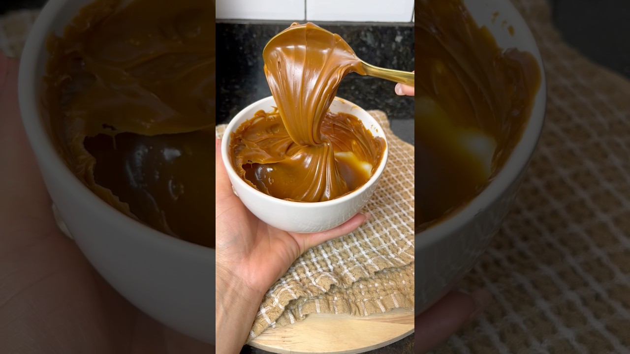 Doce de Leite de Caramelo #receitasfacil #receita #doce
