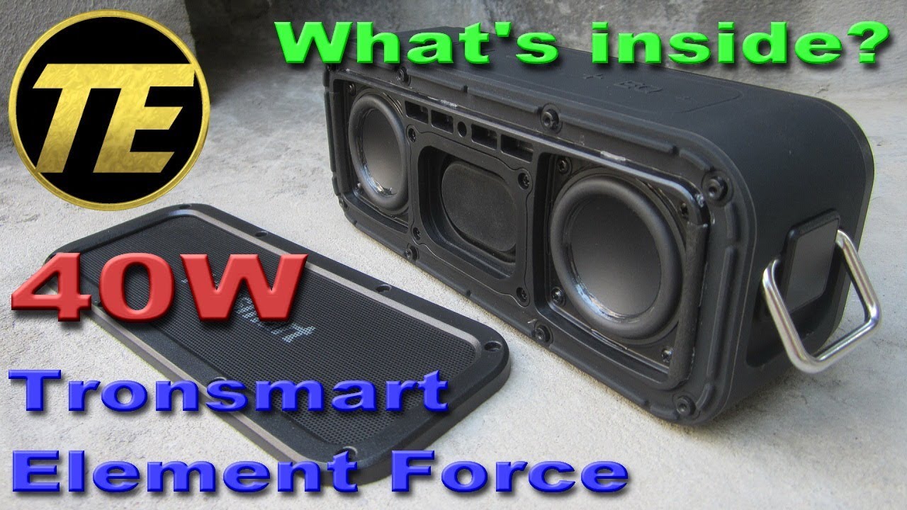 What's inside Tronsmart Force 40W Bluetooth Speaker