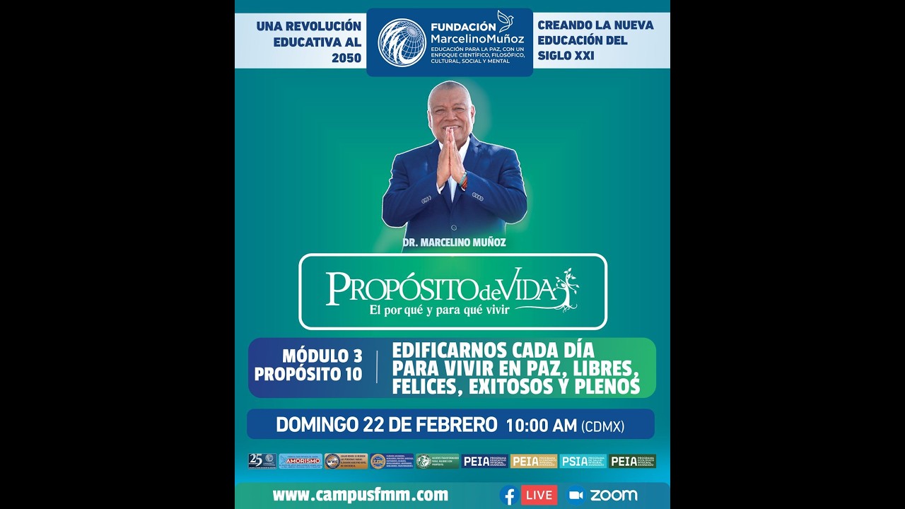 Edificarnos cada día para vivir en paz, libres, exitosos y plenos