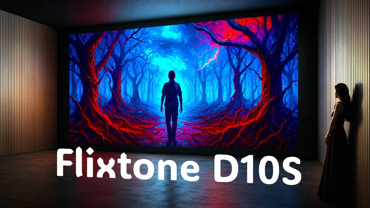 ЖЕСТЬ! ЯРКОСТЬ 4000 ANSI и КАРТИНКА до 300 дюймов &mdash; FlixTone D10S