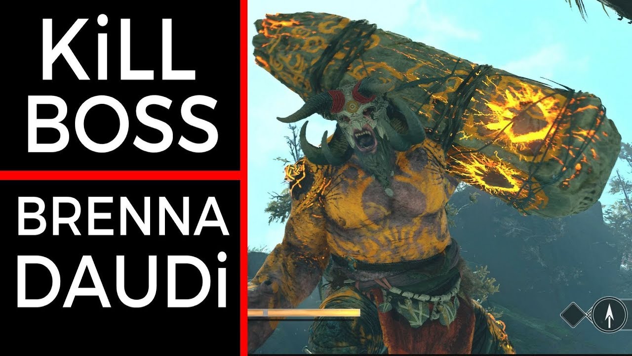 God Of War How To Kill Brenna Daudi Fast Easy Way Gameplay Walkthrough Game Guide Troll Boss Battle