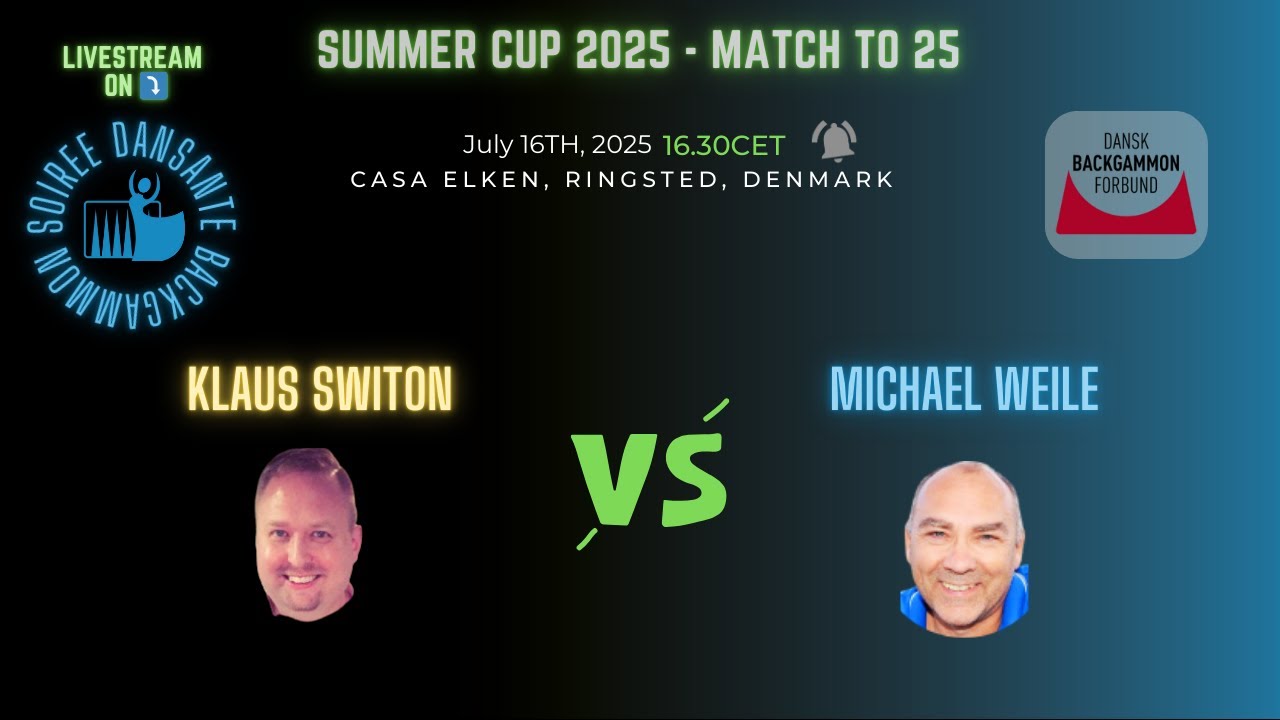 M.Weile vs K.Switon- 25P Match with XG feed - Summer Cup 2025