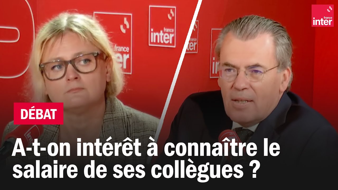 A-t-on intérêt à connaître le salaire de ses collègues ? - Le débat de la Grande Matinale