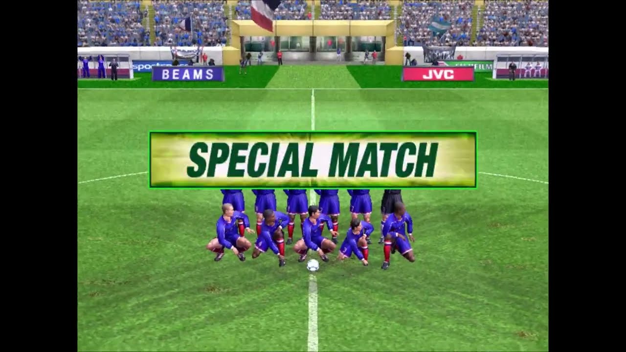 VIRTUA STRIKER 3 – 2001 arcade retrogame longplay , France Playthrough