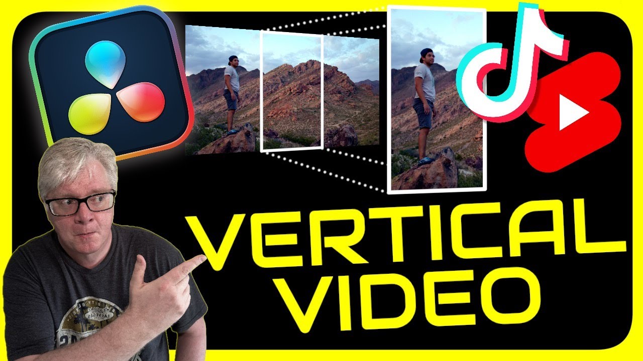 ВЕРТИКАЛЬНОЕ ВИДЕО в DaVinci Resolve