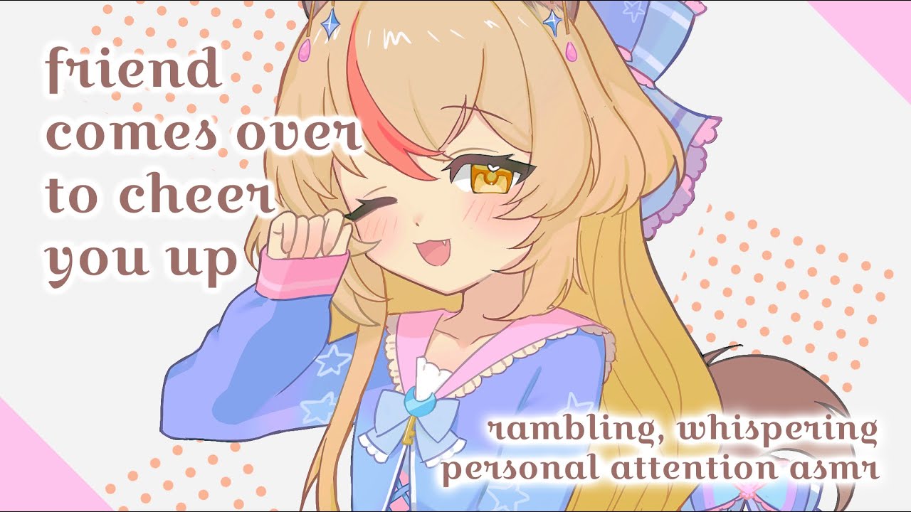 【ASMR】catgirl visits you and comforts you ♡ sleep aid, personal attention