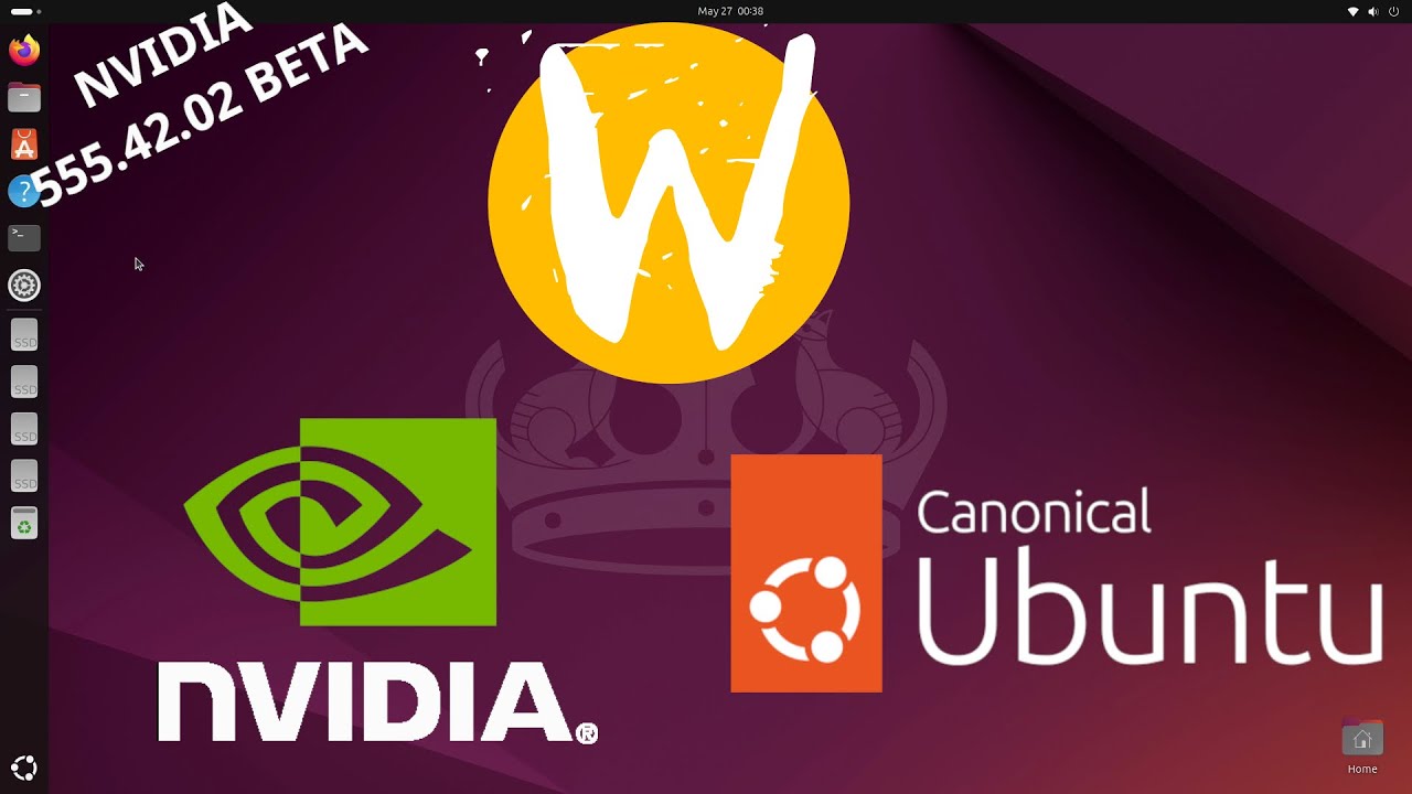 NVIDIA - 595.45.04 BETA / 590.48.01 / 580.126.18 + Wayland on Ubuntu 24.04 GNOME 46