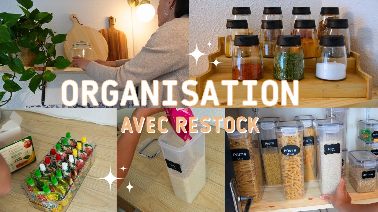 ORGANISATION AVEC UN RESTOCK✨ | INSPIRATION avec un avant/après