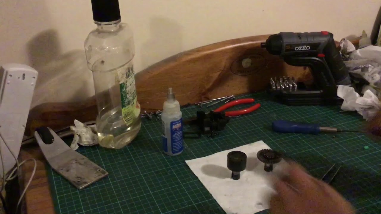 Thunder Tiger Eb4 S2 diff rebuild ( electric converted )