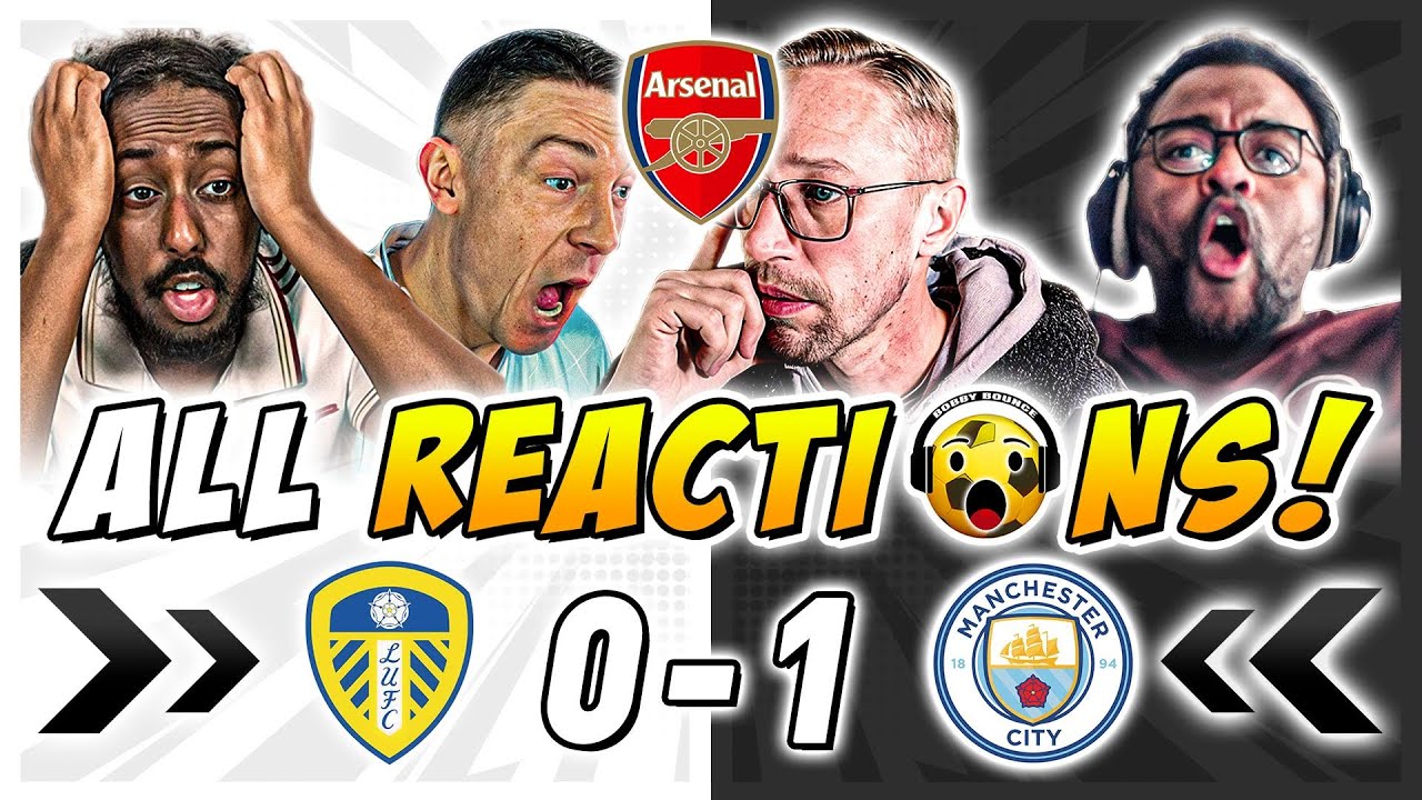 Man City and Rivals & Haters Fan Reactions to Leeds United 0-1 Man City | Premier League Fan Reactio