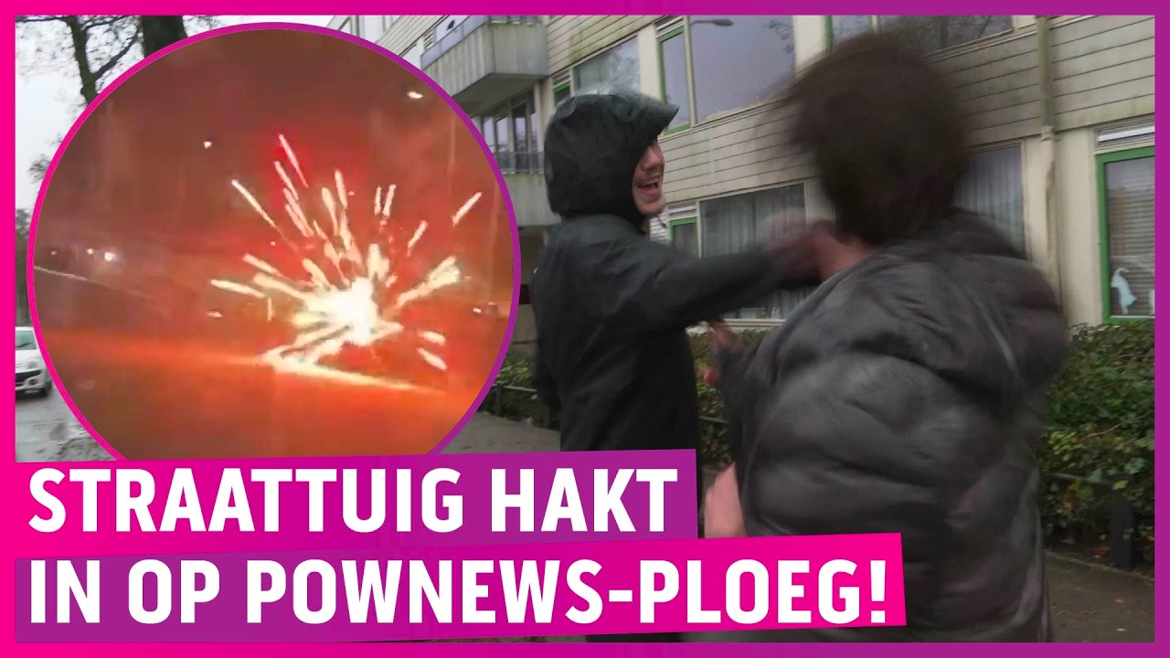 Grof geweld tegen Utrechtse politie, ook PowNews aangevallen: ‘Wegrennen!’